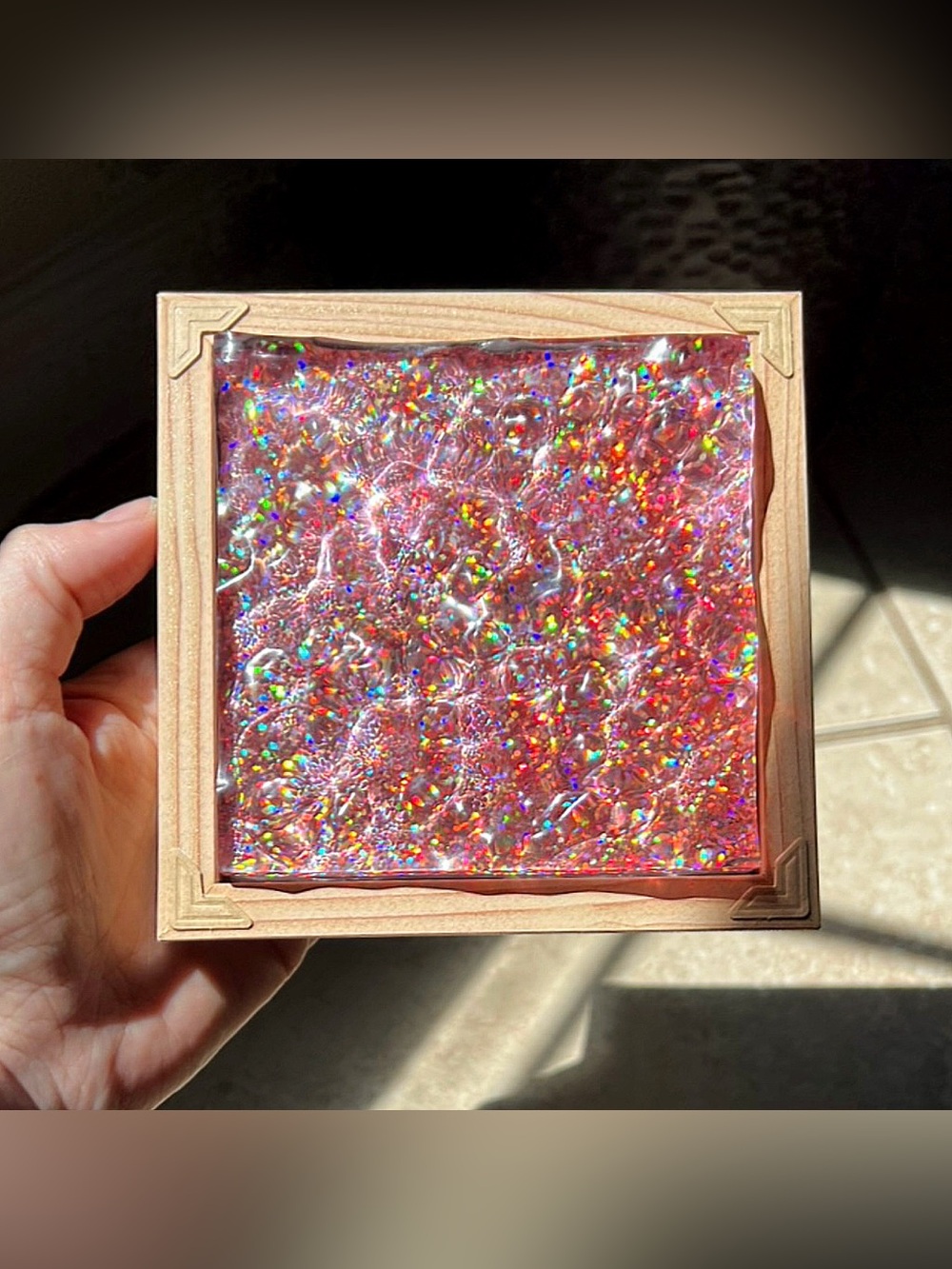 Confetti Aqua Art